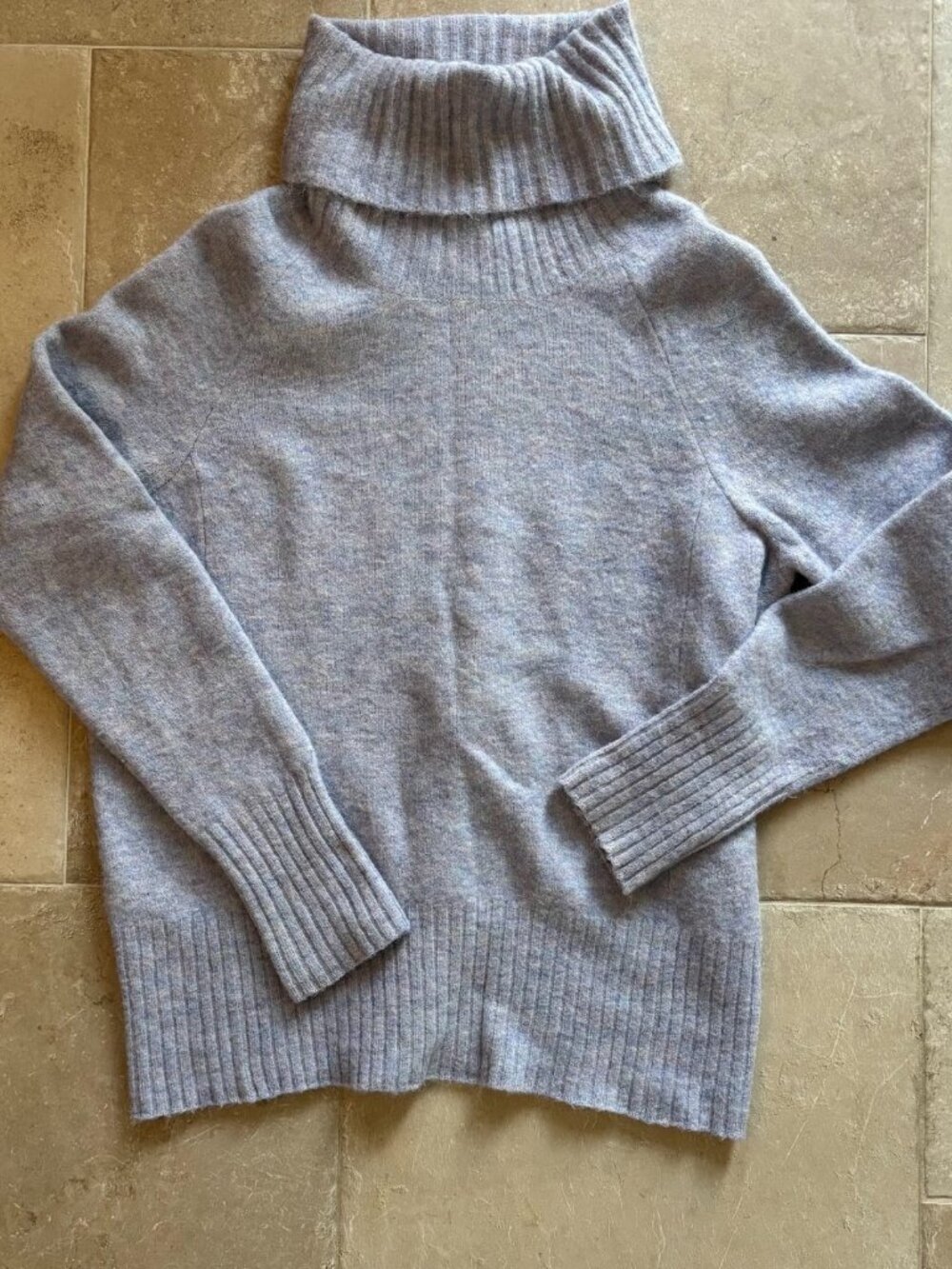 Aritzia light purple turtleneck